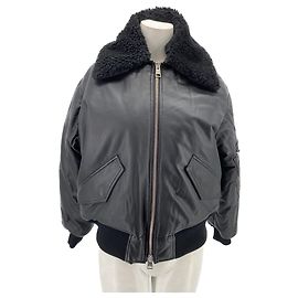 AMI  Jackets T.International XS Leather Black