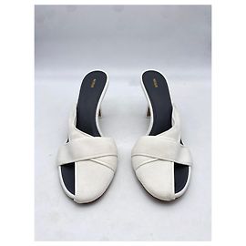Autre Marque NEOUS  Mules & clogs T.EU 39 Cloth White