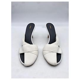 Autre Marque-NEOUS  Mules & clogs T.EU 39 Cloth-White