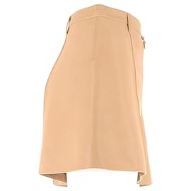 Hermès-HERMES Trousers T.FR ["gid://shopify/Metaobject/58183057733"] Leather-Beige