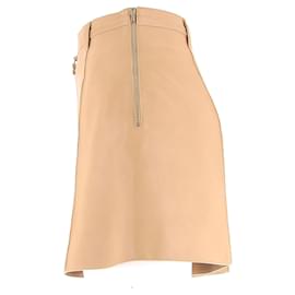 Hermès-HERMES Trousers T.FR ["gid://shopify/Metaobject/58183057733"] Leather-Beige