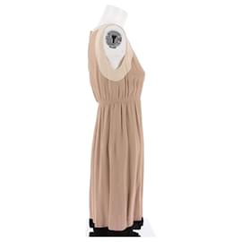 Fendi-FENDI Robes T.IT ["gid://shopify/Metaobject/58144260421"] Viscose-Beige
