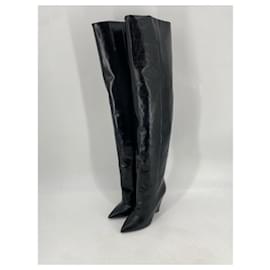 Saint Laurent-SAINT LAURENT  Boots T.EU 36 Leather-Black