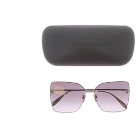 Alexander Mcqueen-ALEXANDER MCQUEEN  Sunglasses T.  Metal-Grey