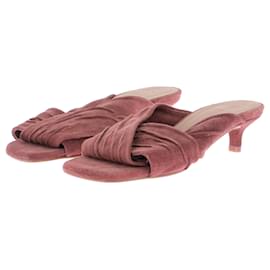 Autre Marque-FLATTERED  Mules & clogs T.EU 37 Suede-Brown