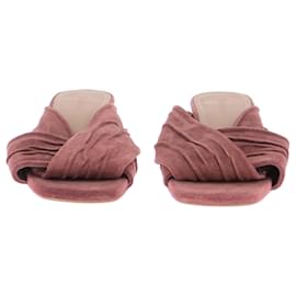 Autre Marque-FLATTERED  Mules & clogs T.EU 37 Suede-Brown