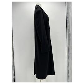 Autre Marque-Non Signé / Unsigned coats T.International M Wool-Black
