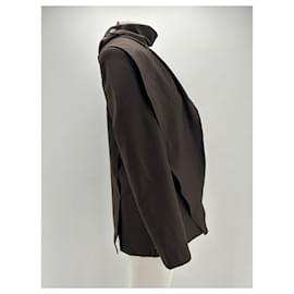 Autre Marque-Non Signé / Unsigned jackets T.0-5 0 Polyester-Brown