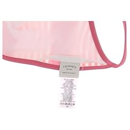 Hermès-HERMES Swimwear T.FR 38 Polyester-Red