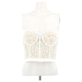 Alexander Mcqueen-ALEXANDER MCQUEEN  Tops T.IT 42 Cotton-White