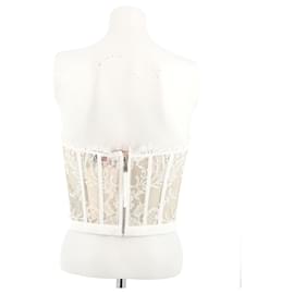 Alexander Mcqueen-ALEXANDER MCQUEEN  Tops T.IT 42 Cotton-White
