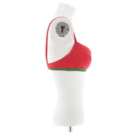 Hermès-HERMES Swimwear T.FR 38 Polyester-Red