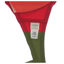 Hermès-HERMES Swimwear T.FR 38 Polyester-Red