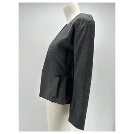 NINA RICCI  Jackets T.FR 36 Wool Grey