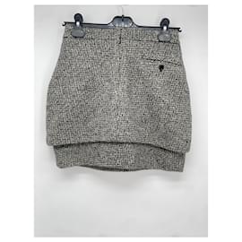 Balenciaga-BALENCIAGA  Dresses T.FR 38 Tweed-Grey