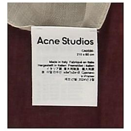 ACNE STUDIOS Cachecóis T. Algodão Rosa