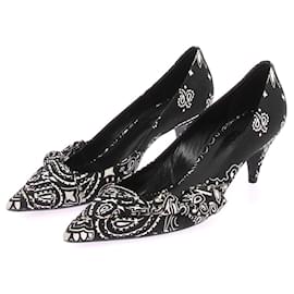 Saint Laurent-SAINT LAURENT  Heels T.EU 41 Leather-Black