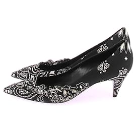 Saint Laurent-SAINT LAURENT  Heels T.EU 41 Leather-Black