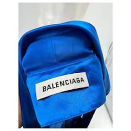 Balenciaga-BALENCIAGA  Dresses T.FR 34 Silk-Blue