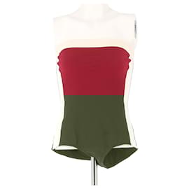 Hermès-HERMES  Swimwear T.International M Polyester-Red