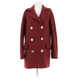 Dior-Dior coats T.FR 40 Cashmere-Red