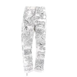 Calças Dior T.FR 38 Algodão Branco