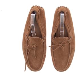 Ballerine Tod's T.US 8.5 in suede Cammello