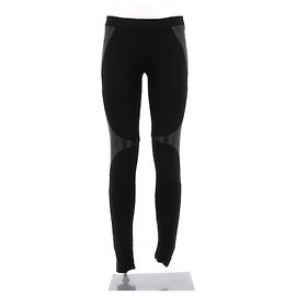 Calças Helmut Lang T.US 0 Couro Preto