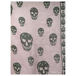 Alexander Mcqueen-Alexander McQueen scarves T.  Silk-Pink