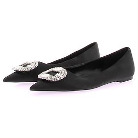 MANGO  Ballerine T.EU 39 Tessuto Nero