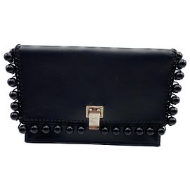 PROENZA SCHOULER  Pochette T.  Pelle Nero
