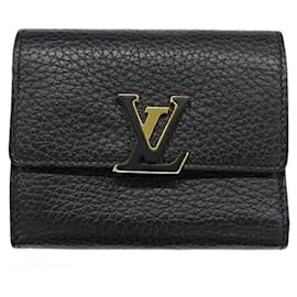 Louis Vuitton-Louis Vuitton Portefeuille capucines-Black
