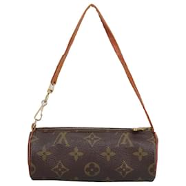 Louis Vuitton-LOUIS VUITTON Monogram Papillon Pouch LV Auth 98719-Monogram