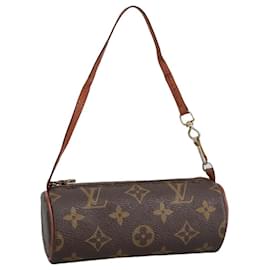 Louis Vuitton-LOUIS VUITTON Monogram Papillon Pouch LV Auth 98730-Monogram