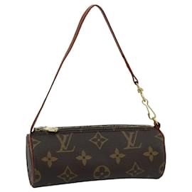 Louis Vuitton-LOUIS VUITTON Monogram Papillon Pouch Pouch Vintage LV Auth 97716-Monogram