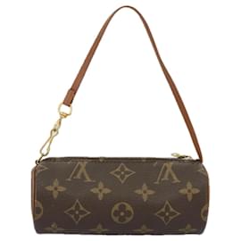 Louis Vuitton-LOUIS VUITTON Monogram Papillon Pouch LV Auth 96905-Monogram
