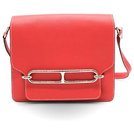 Sac à épaule Hermès Roulis Rouge