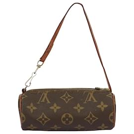 Louis Vuitton-LOUIS VUITTON Monogram Papillon Pouch LV Auth 97892-Monogram