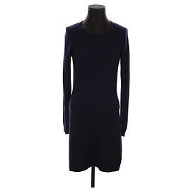Eric Bompard Kaschmirkleid Blau