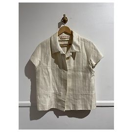MARNI Vestes T.International L Coton Beige