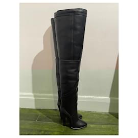 Saint Laurent-SAINT LAURENT  Boots T.EU 38.5 Leather-Black
