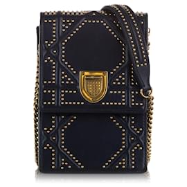Dior-DIOR Handbags T.  Leather-Blue