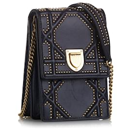 Dior-DIOR Handbags T.  Leather-Blue