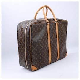 Louis Vuitton-Louis Vuitton Monogram Canvas Sirius 55 Travel Bag M41404-Brown