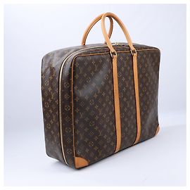 Bolsa de viagem Louis Vuitton Monogram Canvas Sirius 55 M41404 Marrom