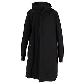Casaco parka com capuz acolchoado Rick Owens DRKSHDW em algodão preto Preto