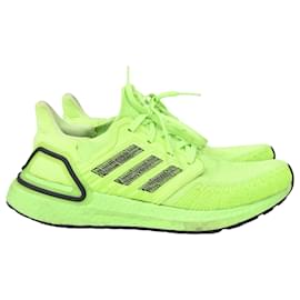 Autre Marque-Adidas UltraBoost 20 Sneakers in Signal Green Synthetic-Green
