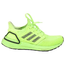 Autre Marque-Adidas UltraBoost 20 Sneakers in Signal Green Synthetic-Green