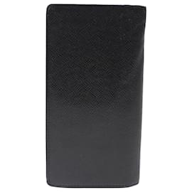 Louis Vuitton-Louis Vuitton Brazza (Taïga leather)-Dark red