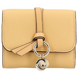 Cartera Chloé Tri-Fold Alphabet Amarillo Amarillo
